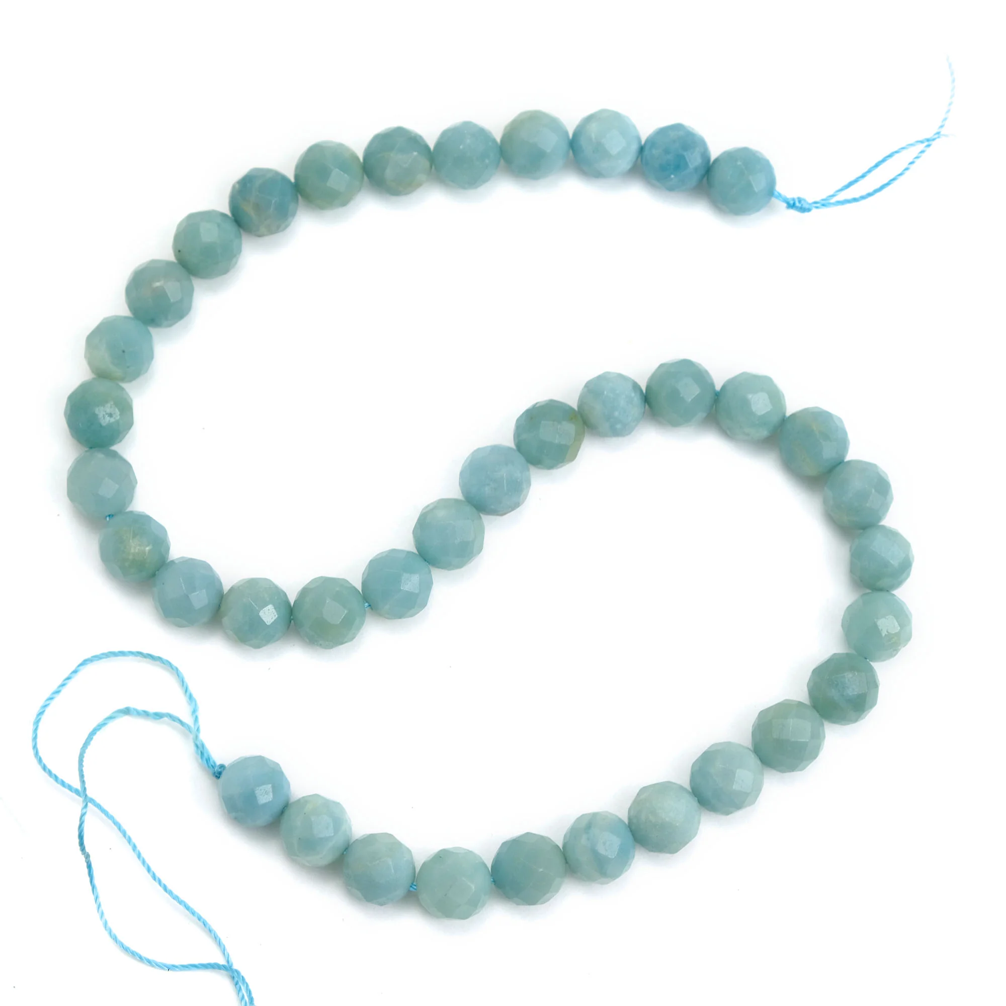 Amazonite 10mm Faceted Rounds - Image 3