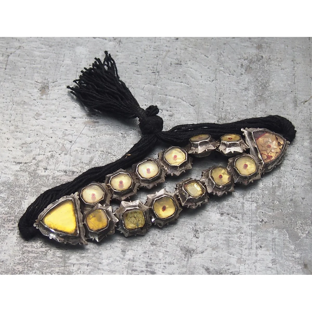 Amber Glass Talismanic Bracelet - Image 4