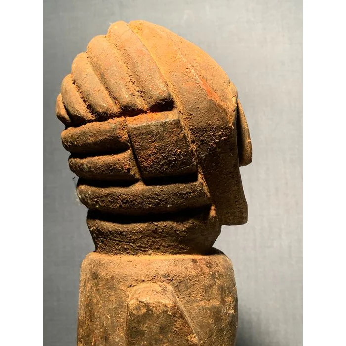 Ambete Reliquary Male Figure Large, Gabon/ DRC Congo PROVENANCE - Image 8