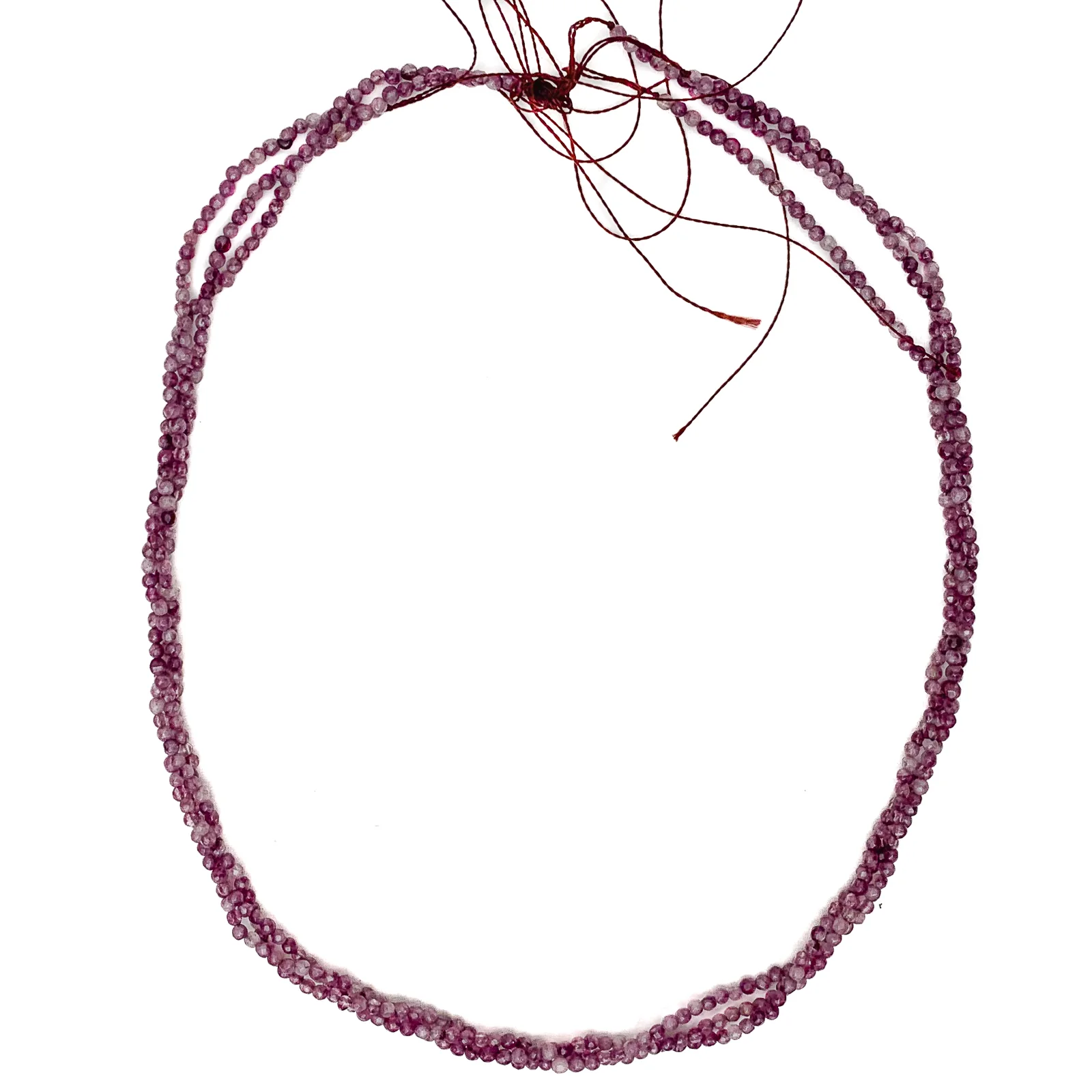 Amethyst 2mm Faceted Rounds Bead Strand - Image 4