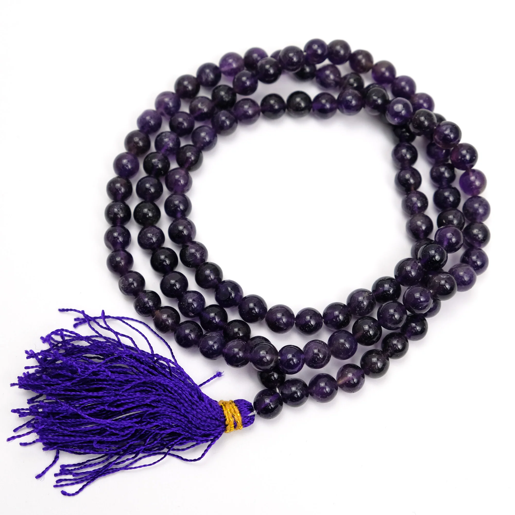 Amethyst 8mm Mala - Image 2