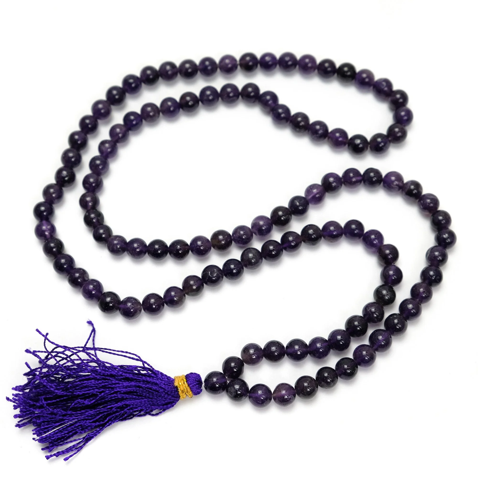 Amethyst 8mm Mala - Image 3