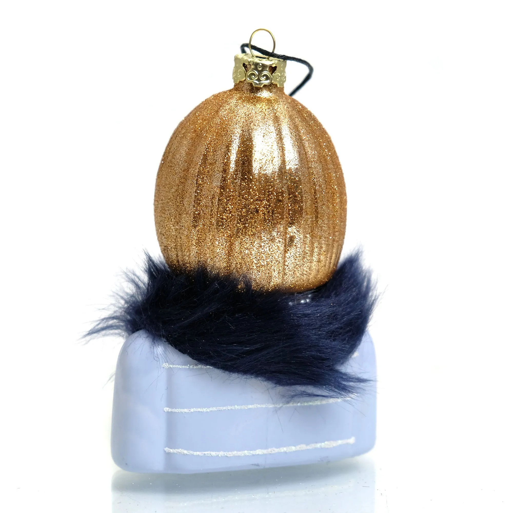 Madame Vogue Glass Ornament - Image 3