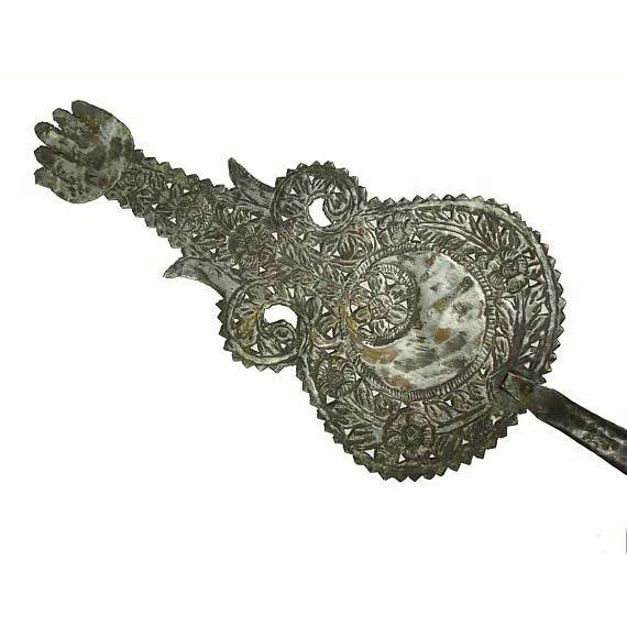 Hamsa Hand of Fatima Staff Standard Emblem Alam - Image 2