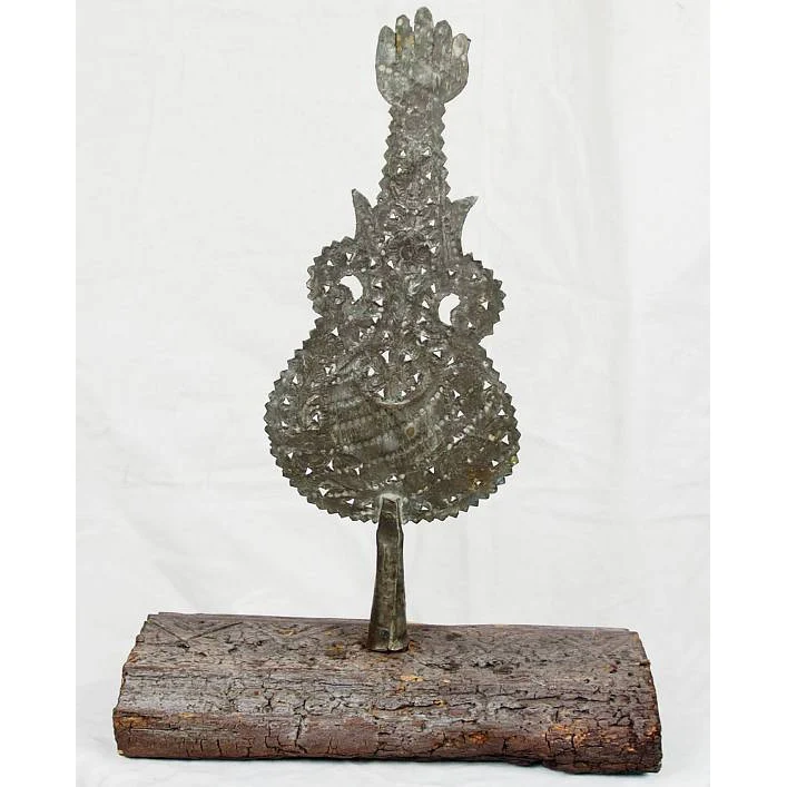 Hamsa Hand of Fatima Staff Standard Emblem Alam - Image 5