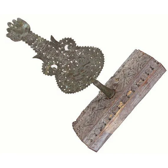 Hamsa Hand of Fatima Staff Standard Emblem Alam - Image 6