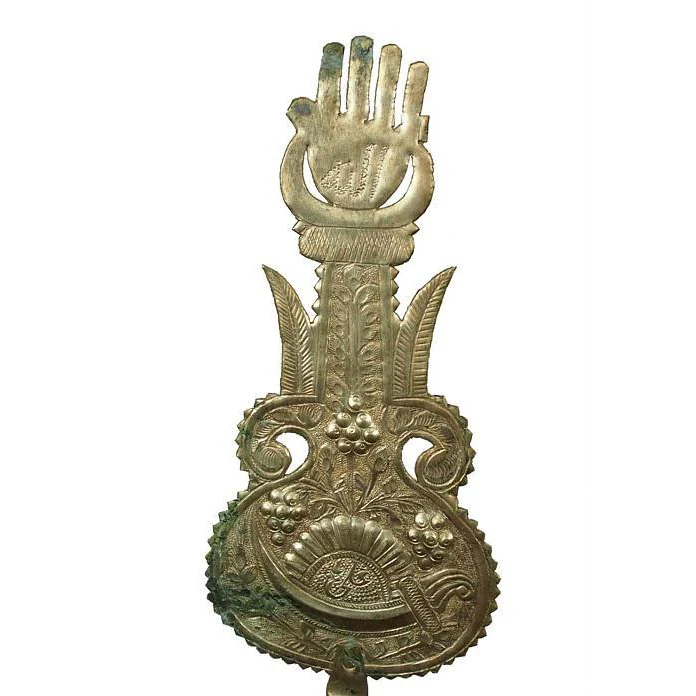 Hamsa Hand of Fatima Staff Standard Emblem Alam 1 - Image 8