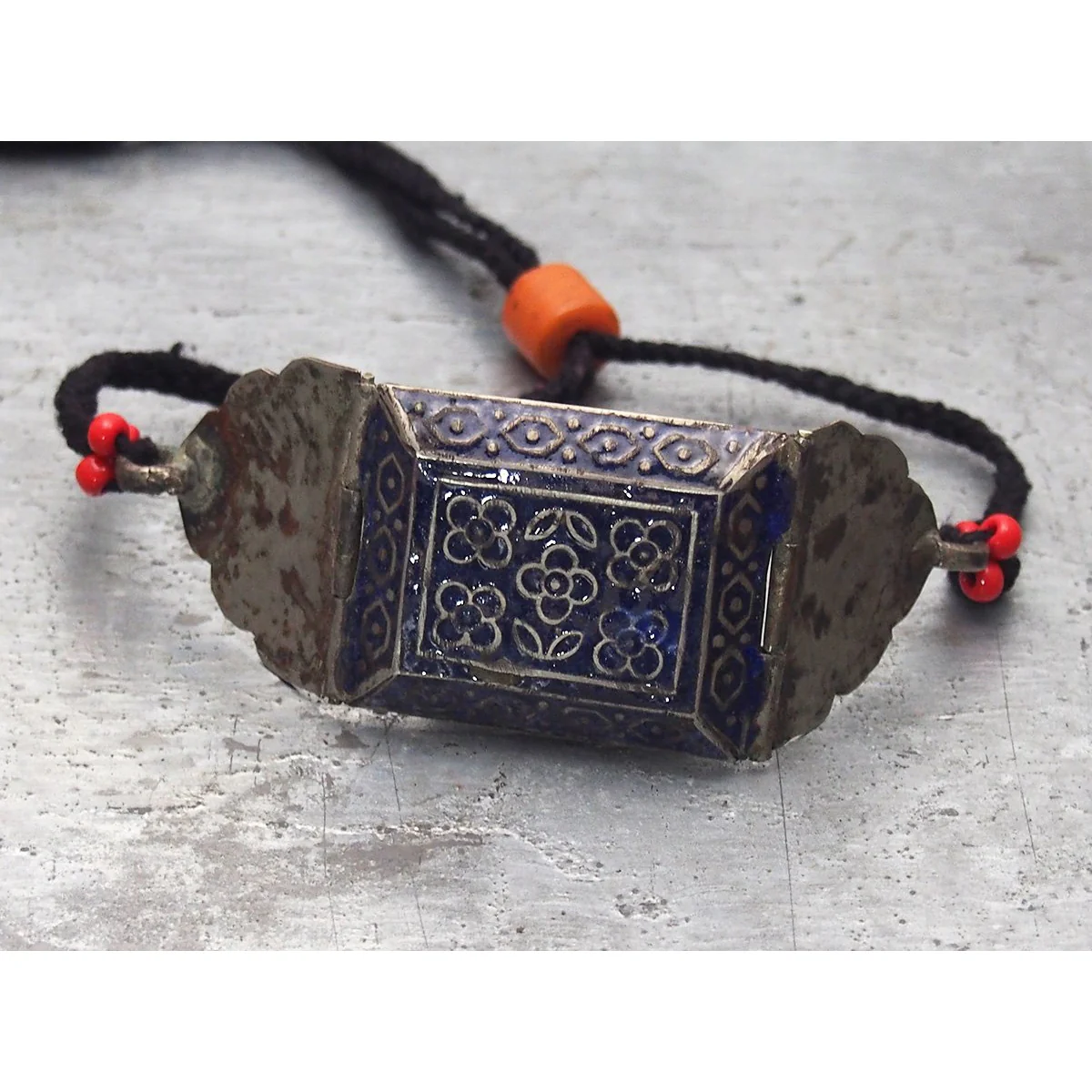 Antique Enamel Bazuband Armband - Image 4