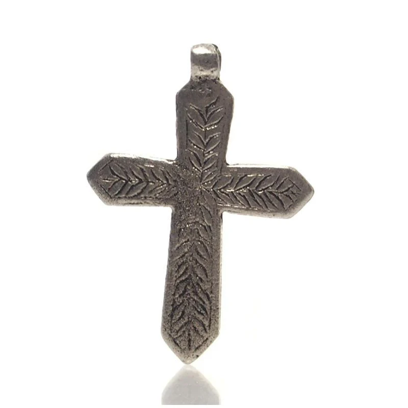 Antique Ethiopian Cross Pendant 5 - Image 3