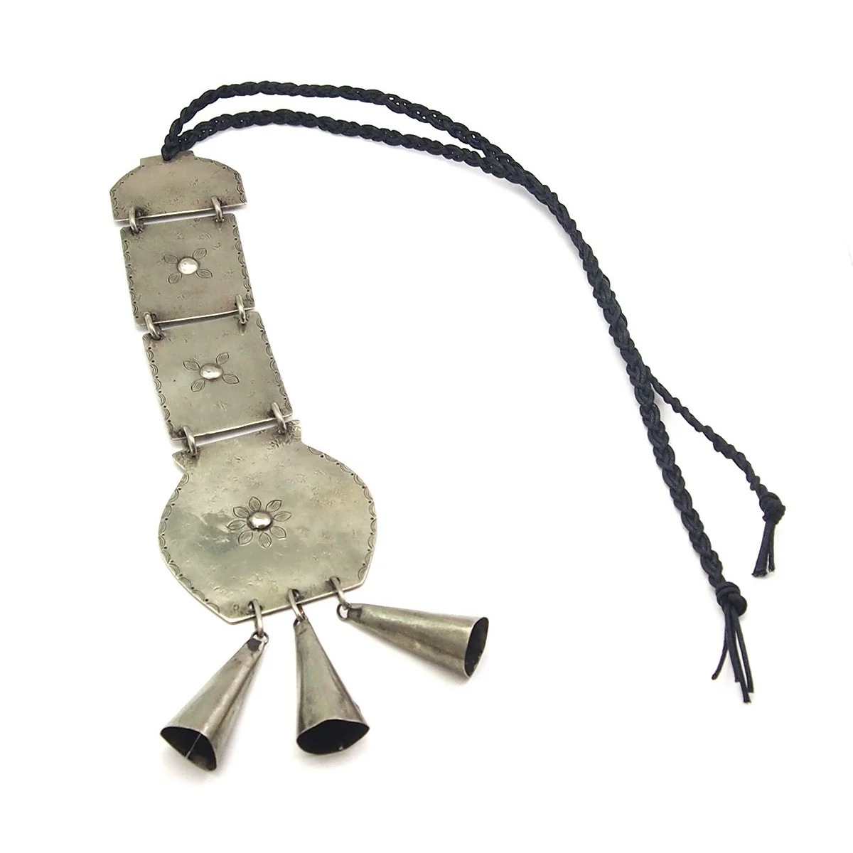 Antique Mapuche Sikil Pectoral Necklace - Image 2