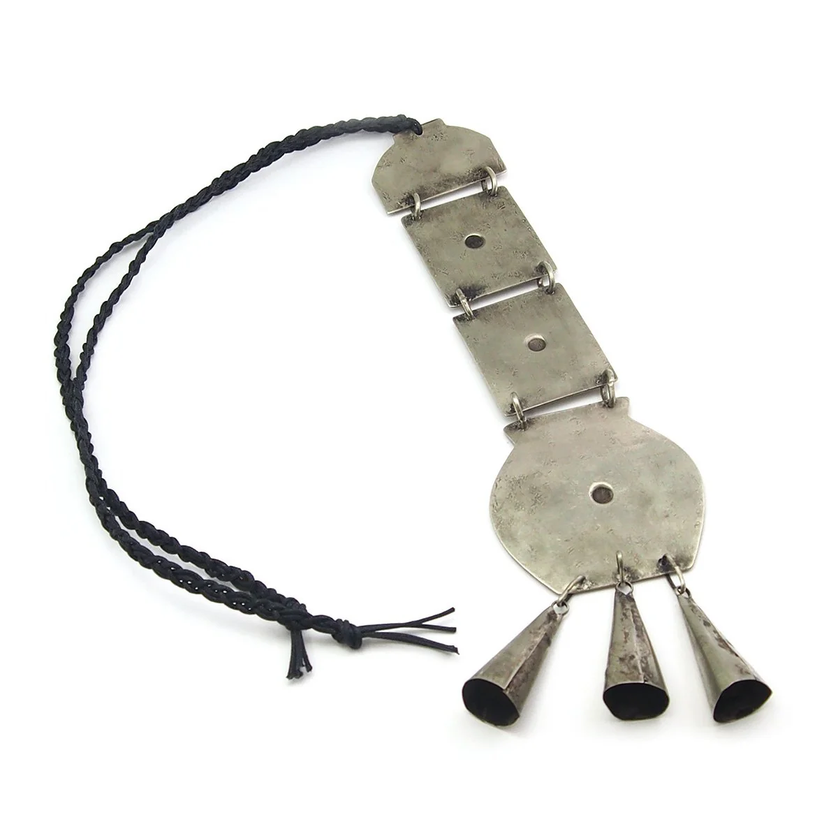 Antique Mapuche Sikil Pectoral Necklace - Image 6