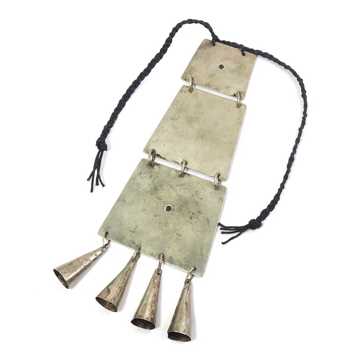 Antique Mapuche Sikil Pectoral Necklace - Image 3
