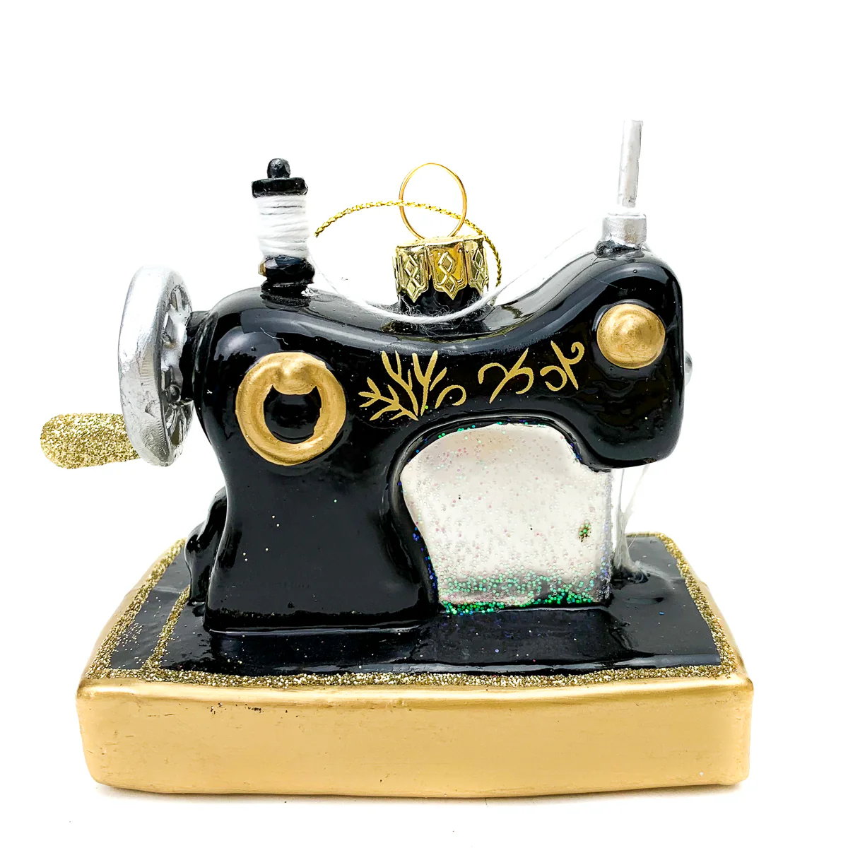 Antique Sewing Machine Ornament - Image 3