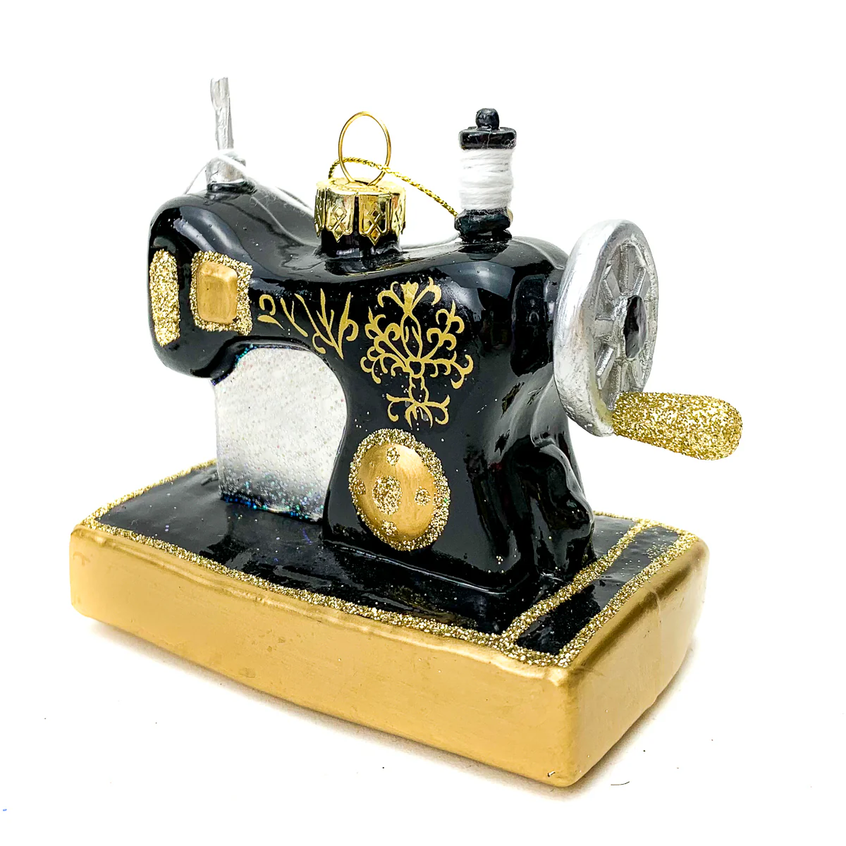 Antique Sewing Machine Ornament - Image 4