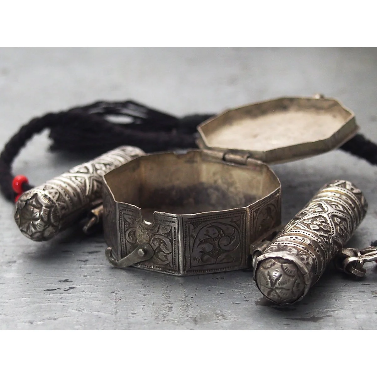 Antique Silver Bazuband - Image 2