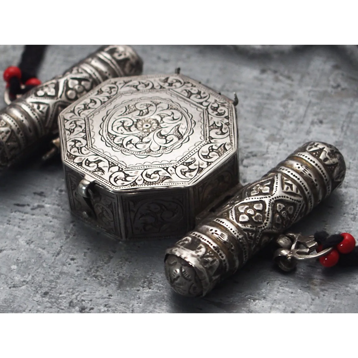 Antique Silver Bazuband - Image 3