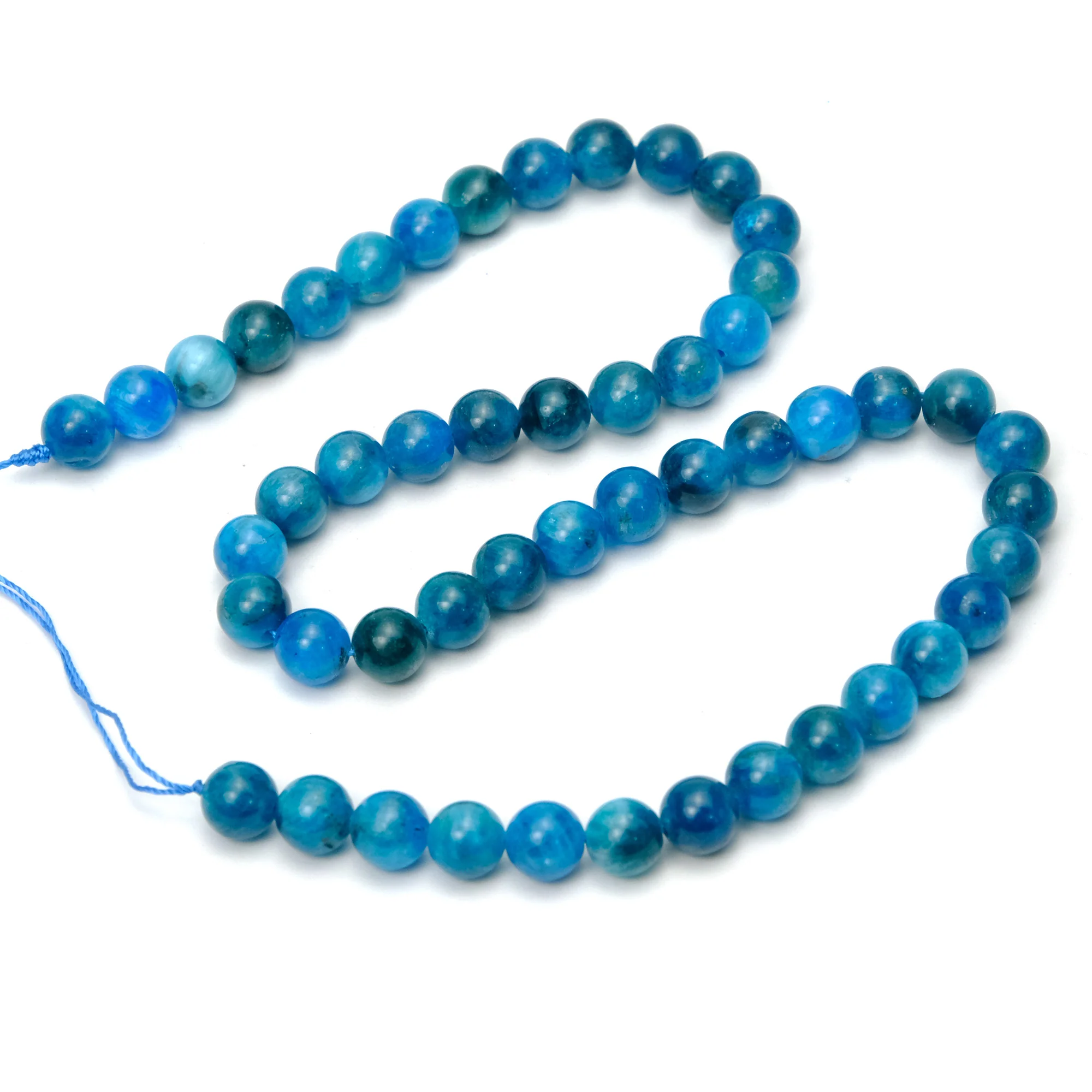 Apatite 8mm Smooth Rounds Strand - Image 2