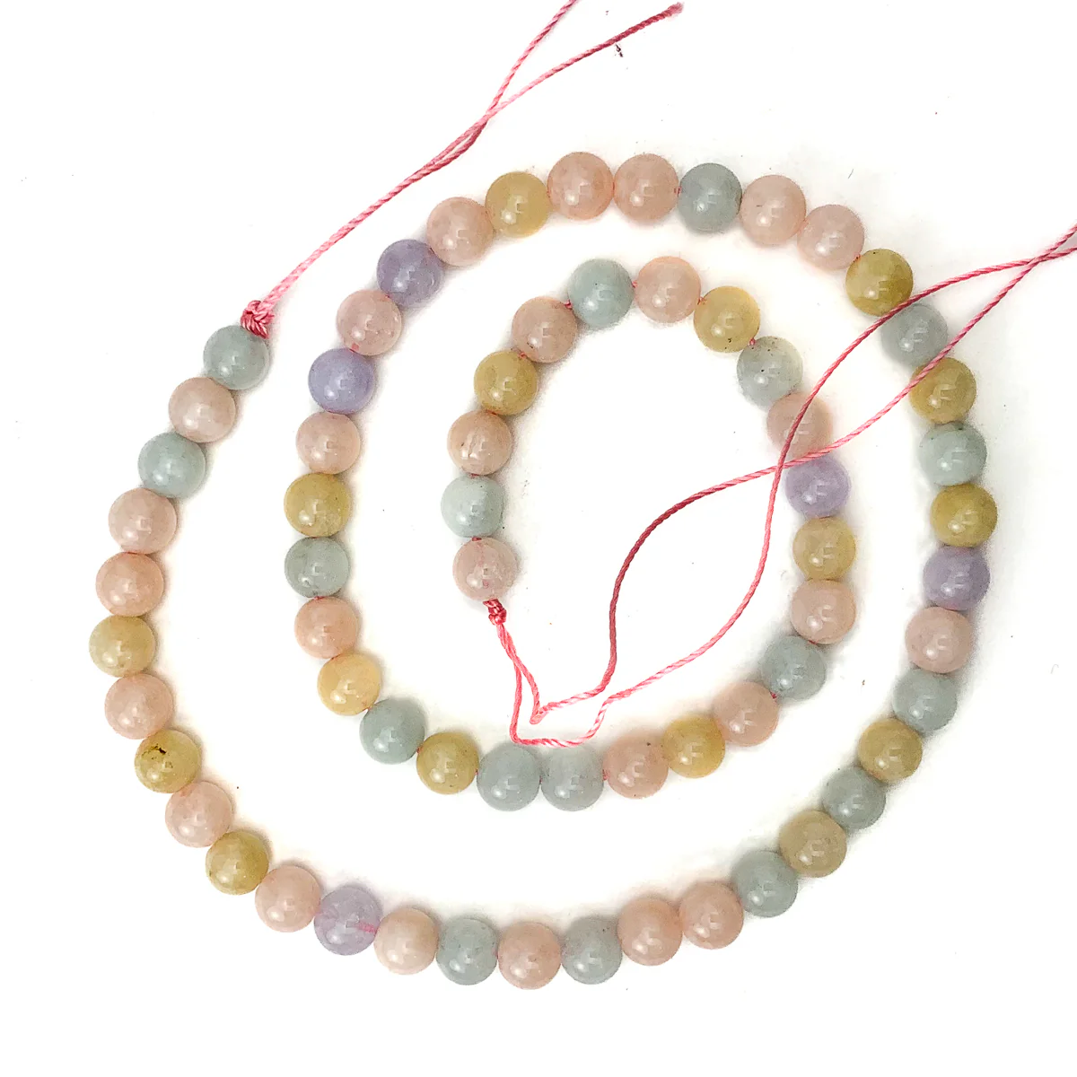 Aquamarine / Beryl 6mm Smooth Rounds - Image 2