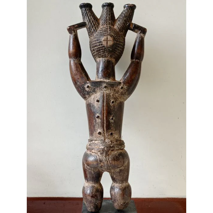 Attie Standing Ancestor Female Figure, Côte d'Ivoire #C272 - Image 3