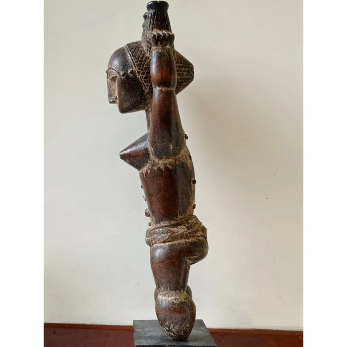 Attie Standing Ancestor Female Figure, Côte d'Ivoire #C272 - Image 5