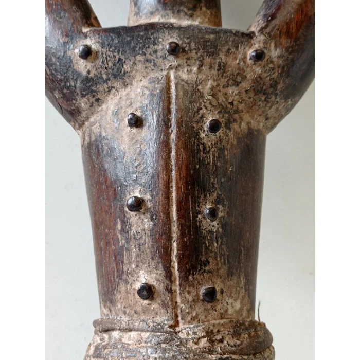 Attie Standing Ancestor Female Figure, Côte d'Ivoire #C272 - Image 9