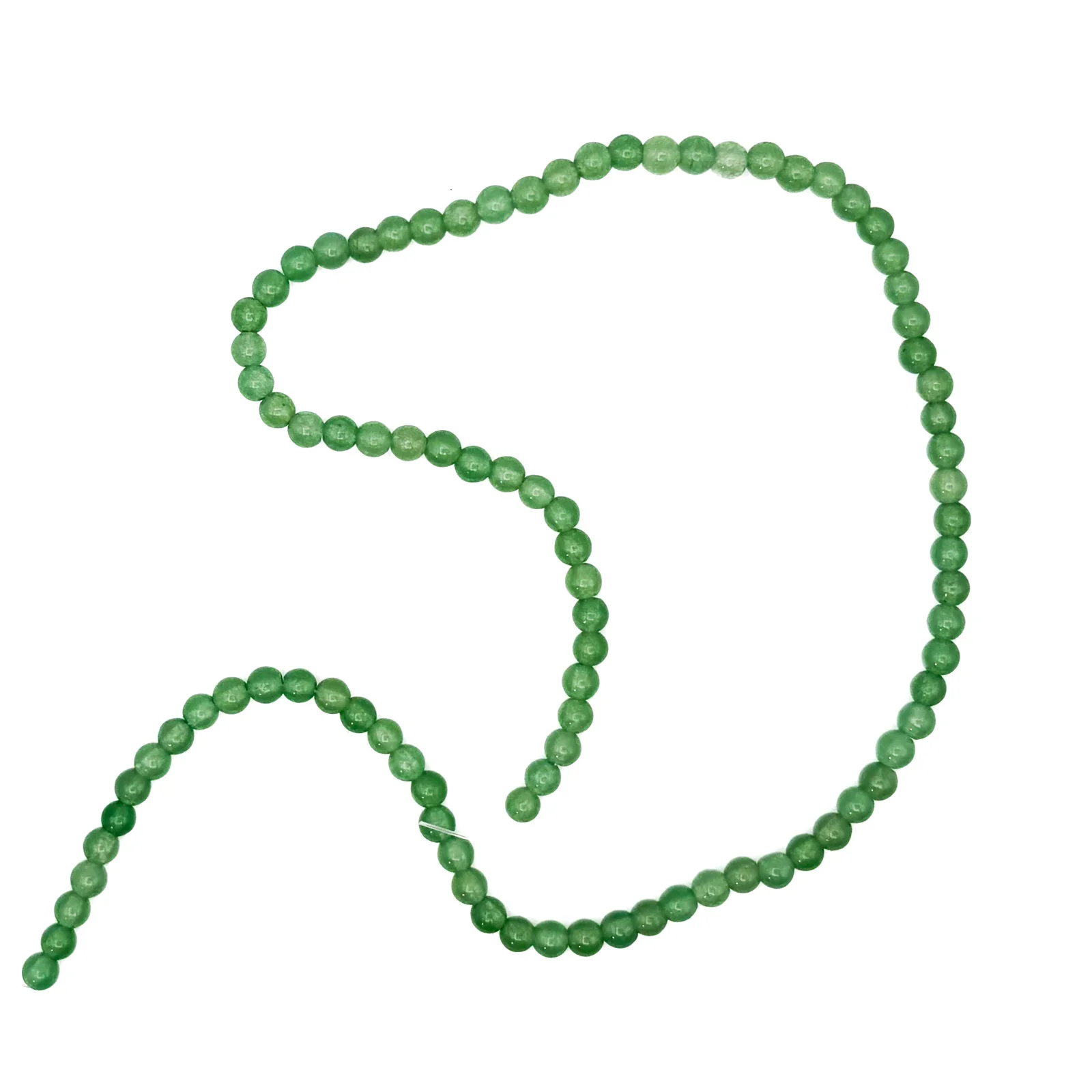 Aventurine 4.5mm AAA Smooth Rounds Bead Strand - Image 2