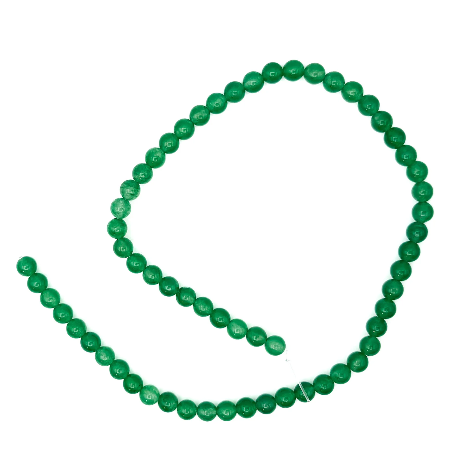Aventurine 6.5mm AAA Smooth Rounds Bead Strand - Image 2