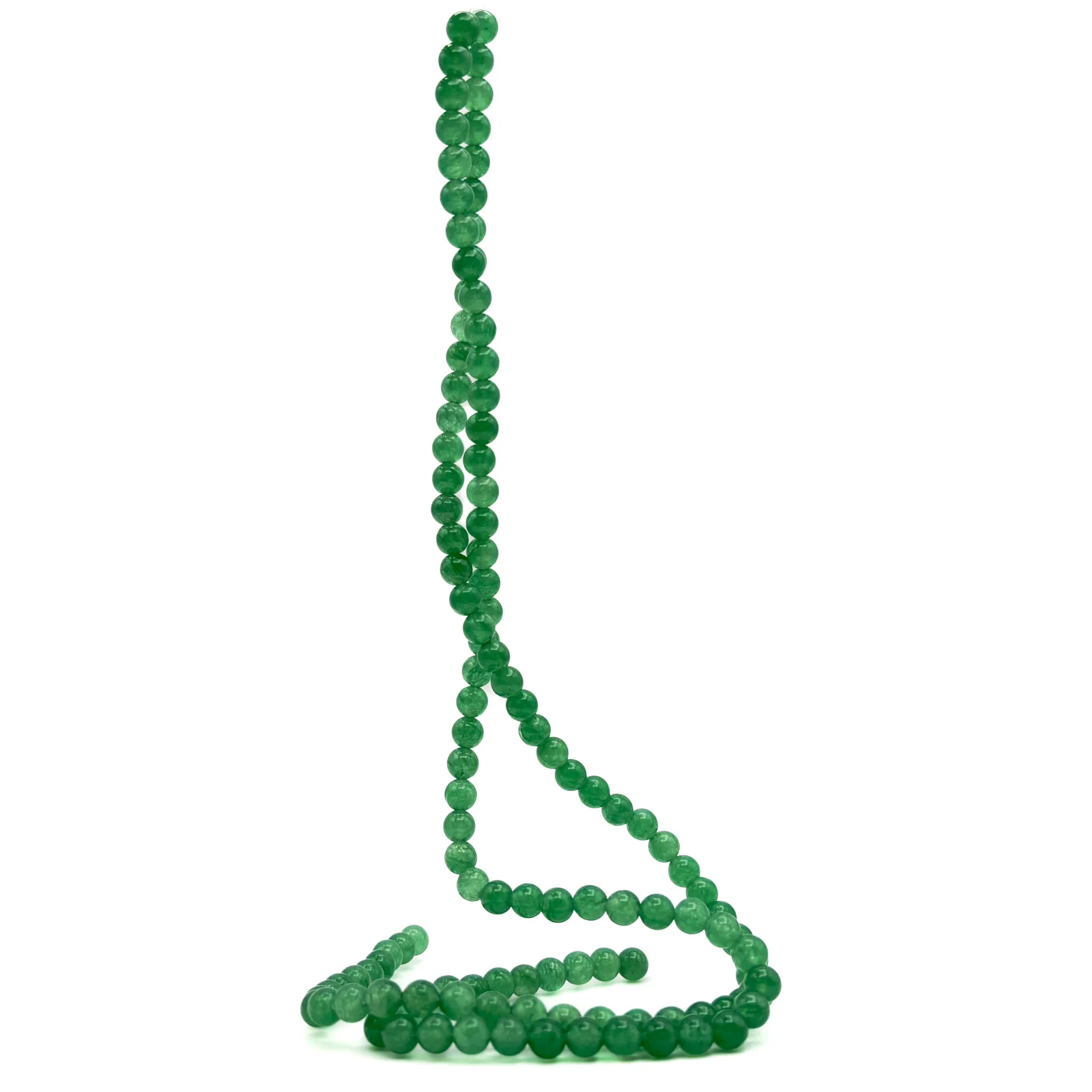 Aventurine 6.5mm AAA Smooth Rounds Bead Strand - Image 8