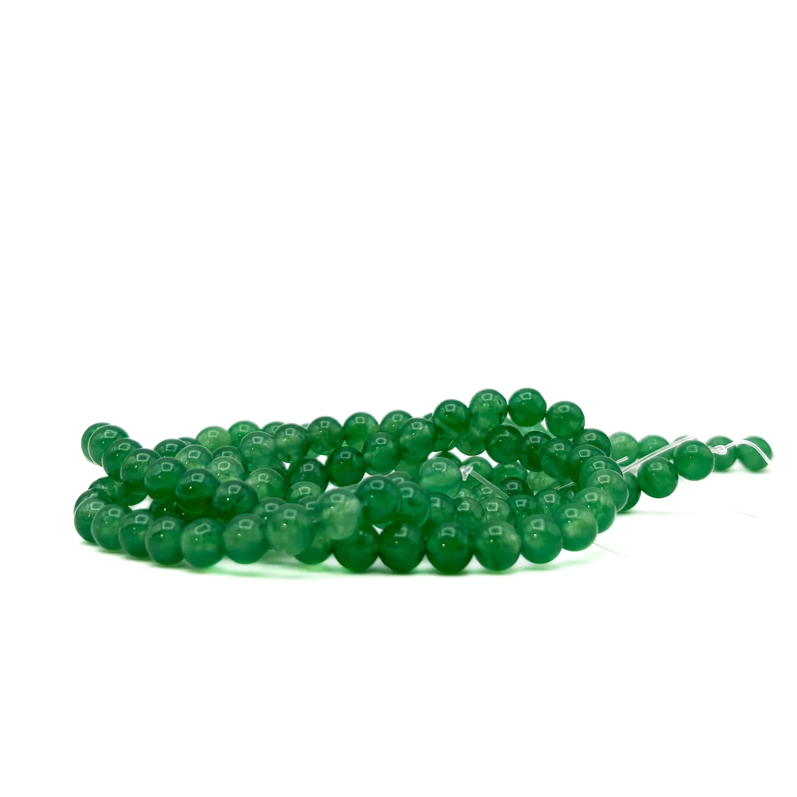 Aventurine 6.5mm AAA Smooth Rounds Bead Strand - Image 9