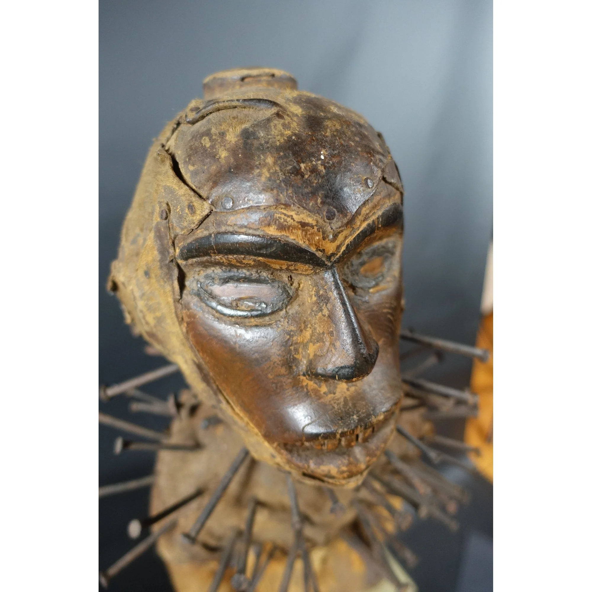 Bakongo Nkisi Monkey Nail Fetish Figure, Congo #1017 - Image 21