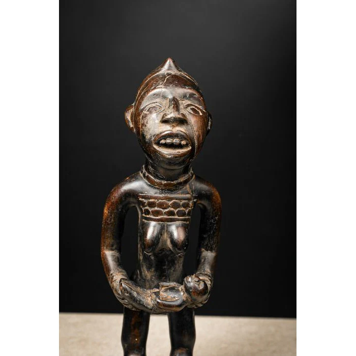 Kongo Phemba Maternity Statuette, Democratic Republic of Congo # 606 - Image 11