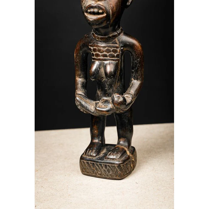 Kongo Phemba Maternity Statuette, Democratic Republic of Congo # 606 - Image 13