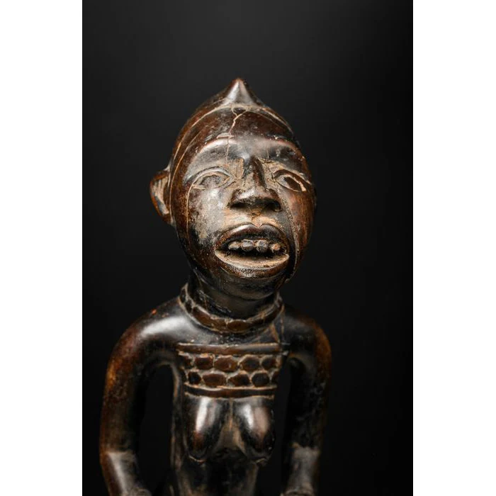 Kongo Phemba Maternity Statuette, Democratic Republic of Congo # 606 - Image 15