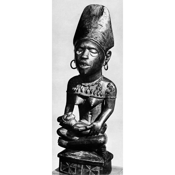 Kongo Phemba Maternity Statuette, Democratic Republic of Congo # 606 - Image 16