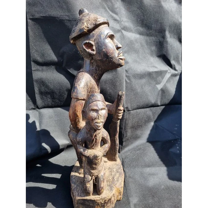 Kongo / Yombe Nkisi Warrior Figural Tableau, Congo #89 - Image 3
