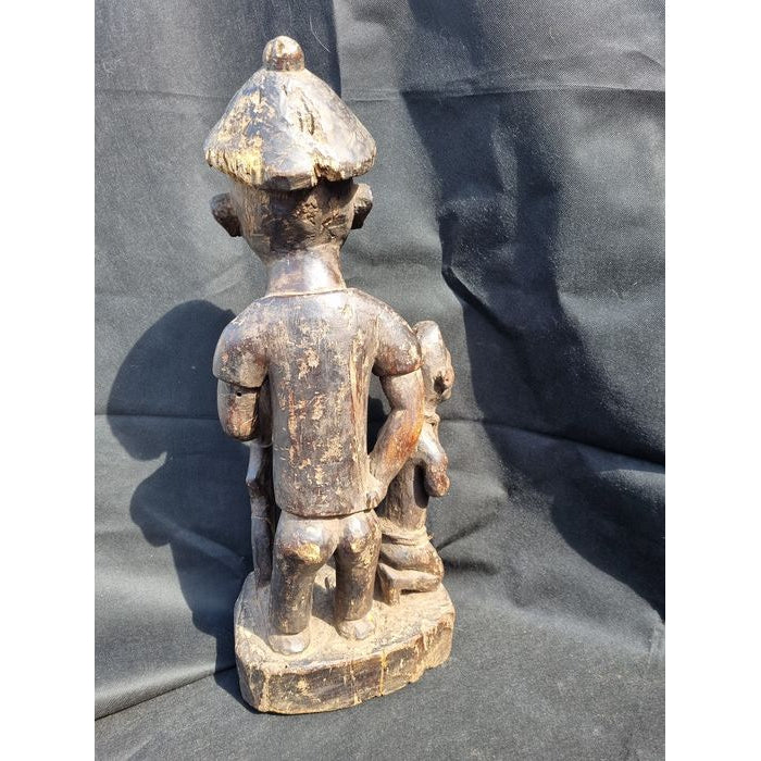 Kongo / Yombe Nkisi Warrior Figural Tableau, Congo #89 - Image 4