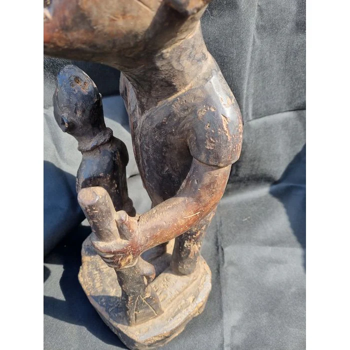 Kongo / Yombe Nkisi Warrior Figural Tableau, Congo #89 - Image 8