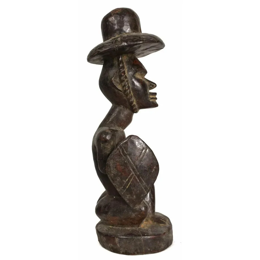 Yombe / Kongo Nkisi Power Warrior Figure, Congo #178 - Image 5
