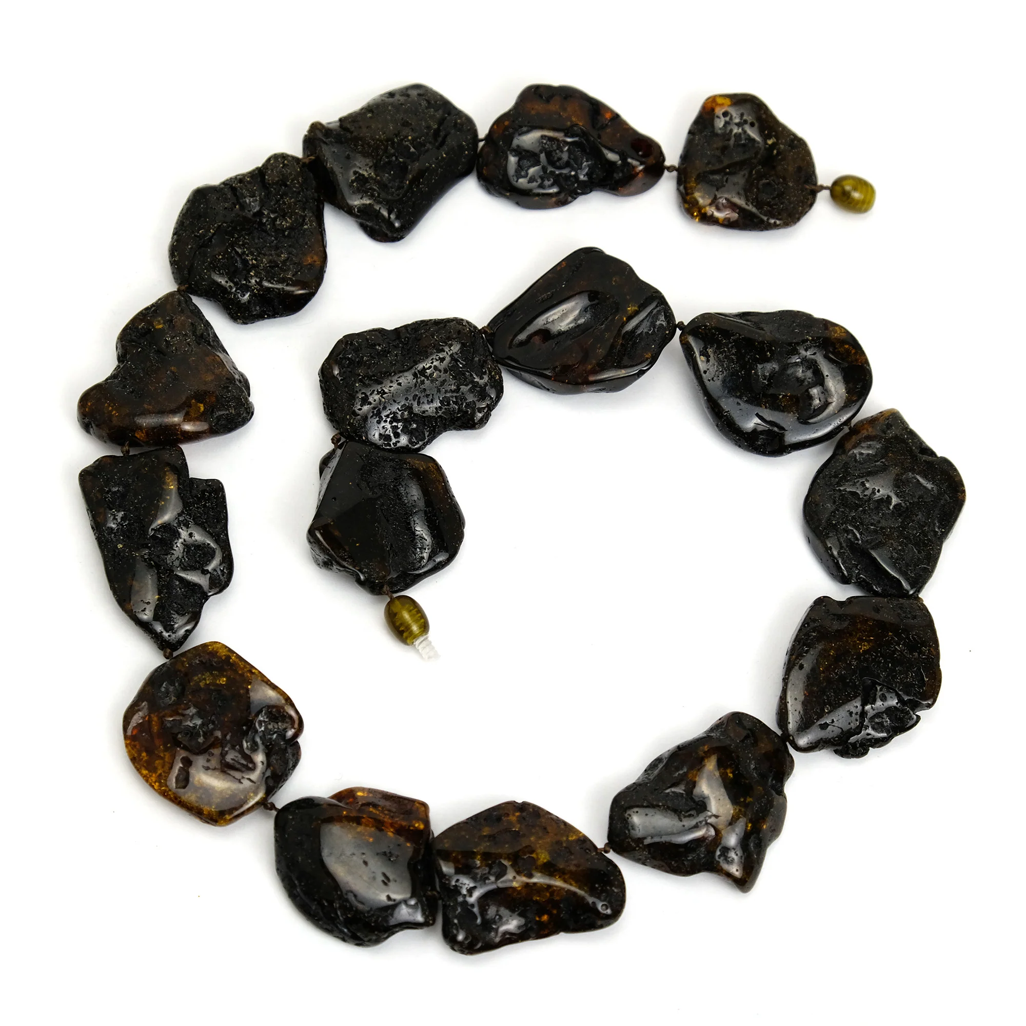 Baltic Amber Nugget Necklace - Image 2
