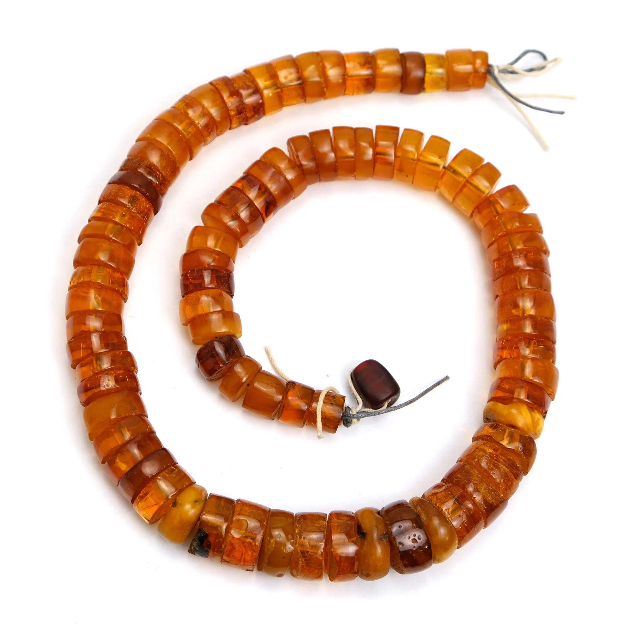 Baltic Wheel Amber Necklace - Image 2