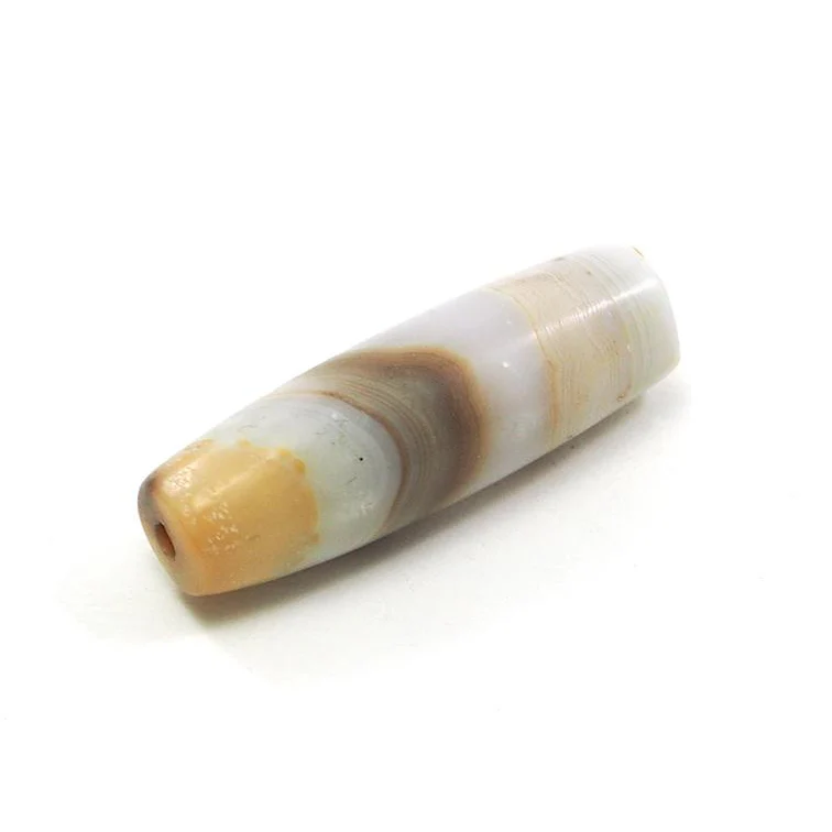Banded Agate Barrel Shape Beads ll - Image 10