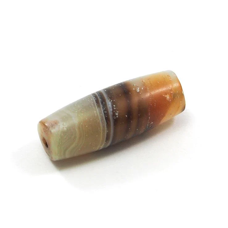 Banded Agate Barrel Shape Beads ll - Image 6