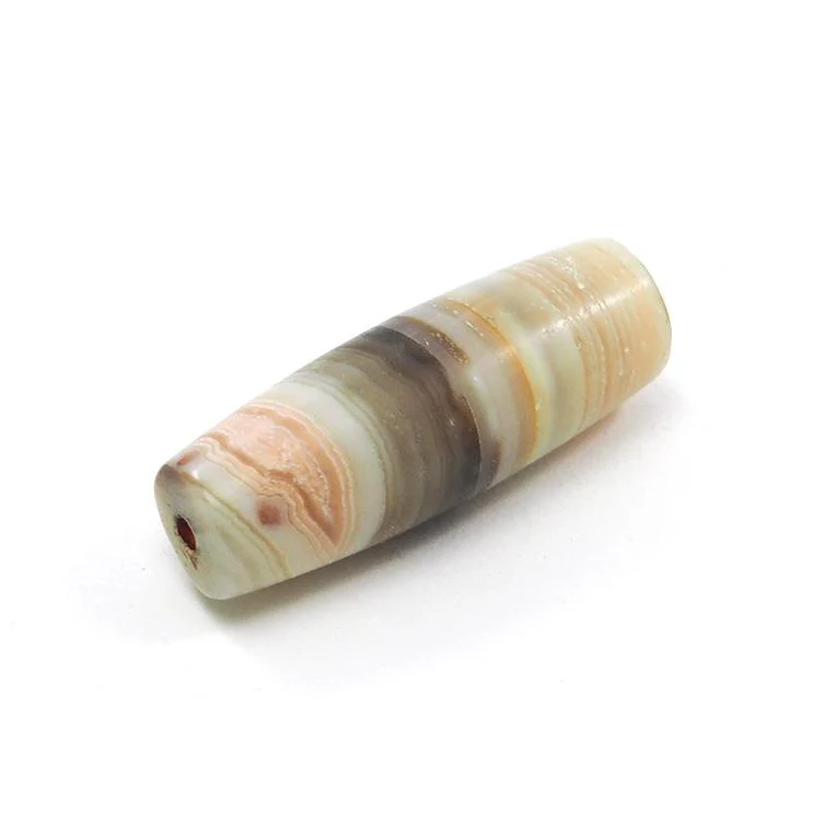 Banded Agate Barrel Shape Beads ll - Image 9