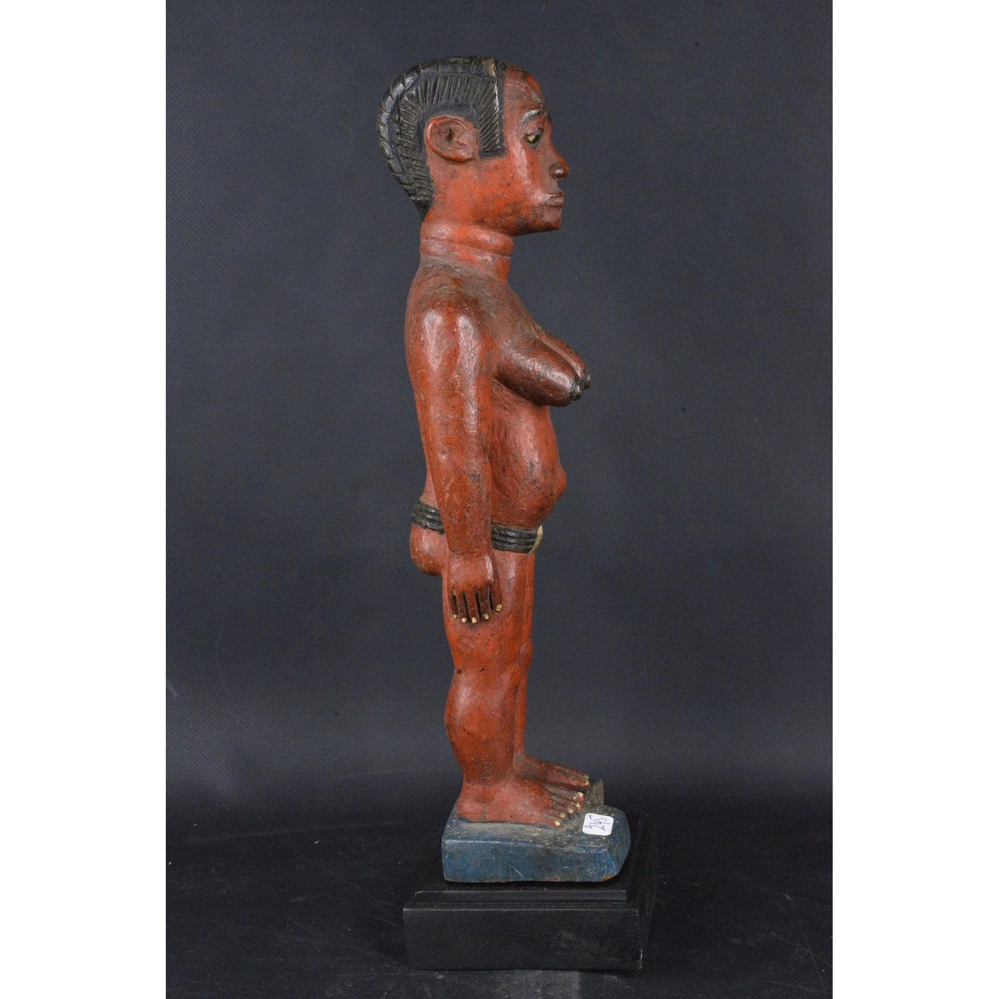 Baule Blolo Bla Spirit Wife, Ivory Coast #1148 - Image 2