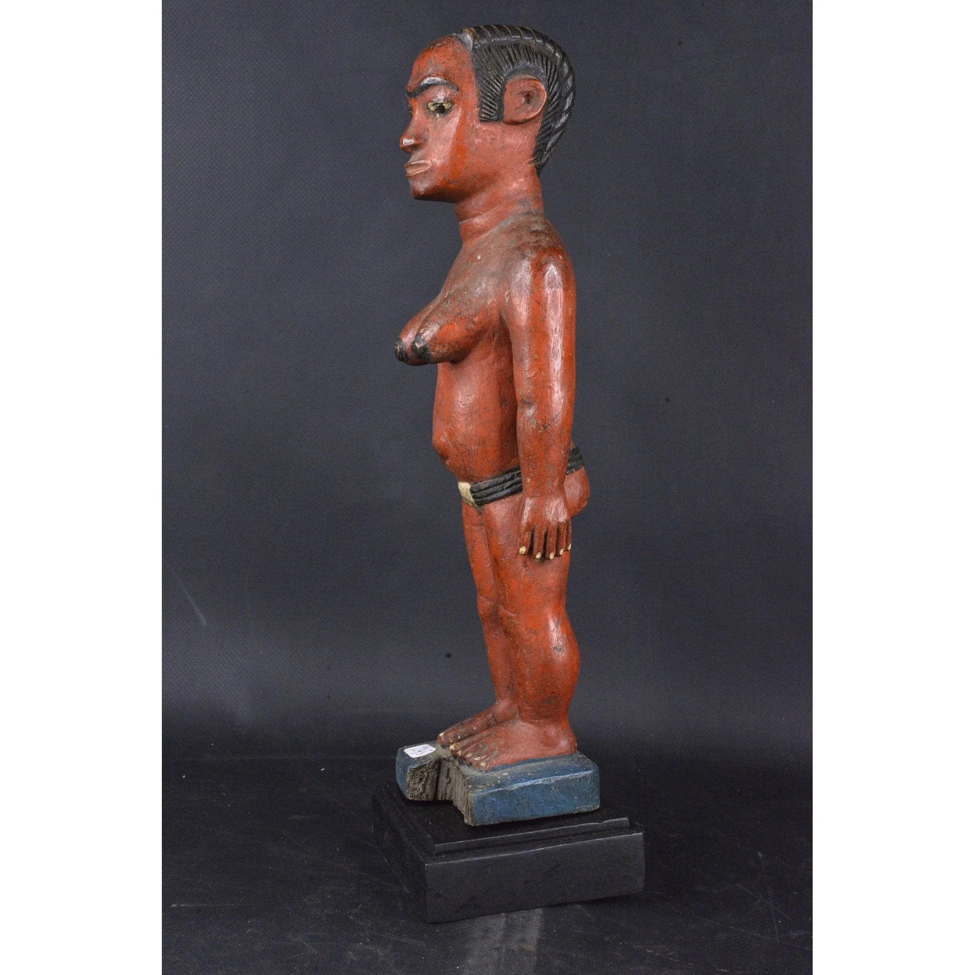 Baule Blolo Bla Spirit Wife, Ivory Coast #1148 - Image 3