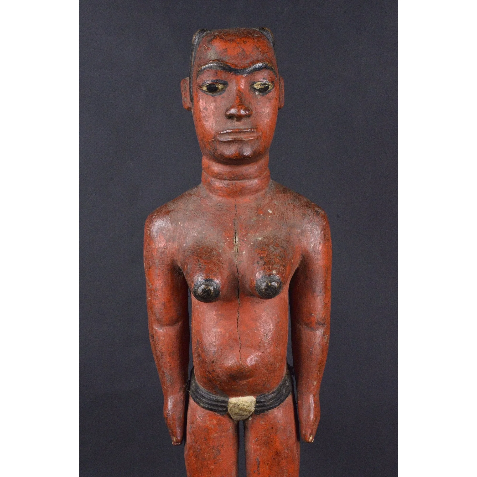 Baule Blolo Bla Spirit Wife, Ivory Coast #1148 - Image 5