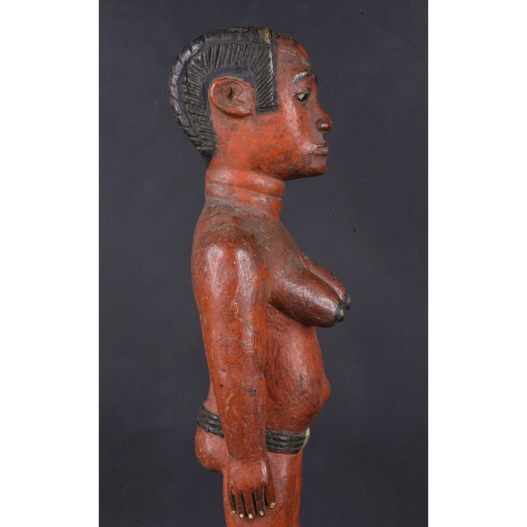 Baule Blolo Bla Spirit Wife, Ivory Coast #1148 - Image 6