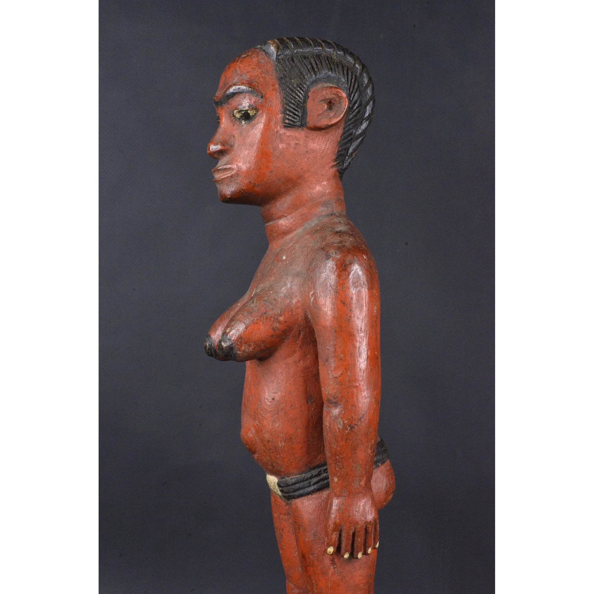 Baule Blolo Bla Spirit Wife, Ivory Coast #1148 - Image 7