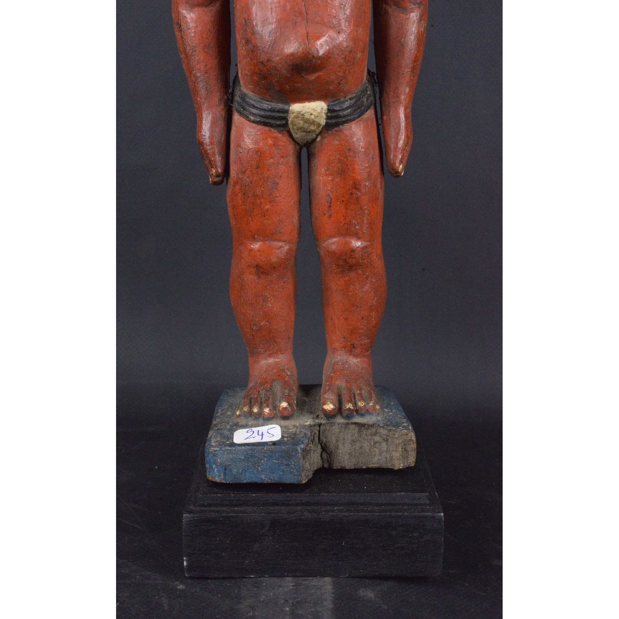 Baule Blolo Bla Spirit Wife, Ivory Coast #1148 - Image 9
