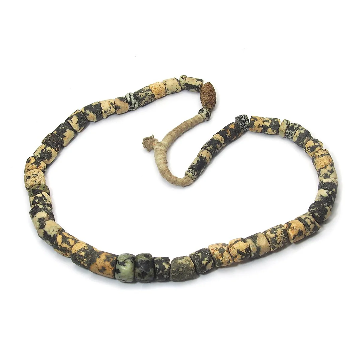 Baoule Marble Stone Disc Beads / Necklace - Image 3